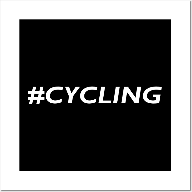 Hashtag Cycling Wall Art by GameOn Gear